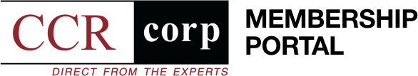 CCR Corp Membership Portal