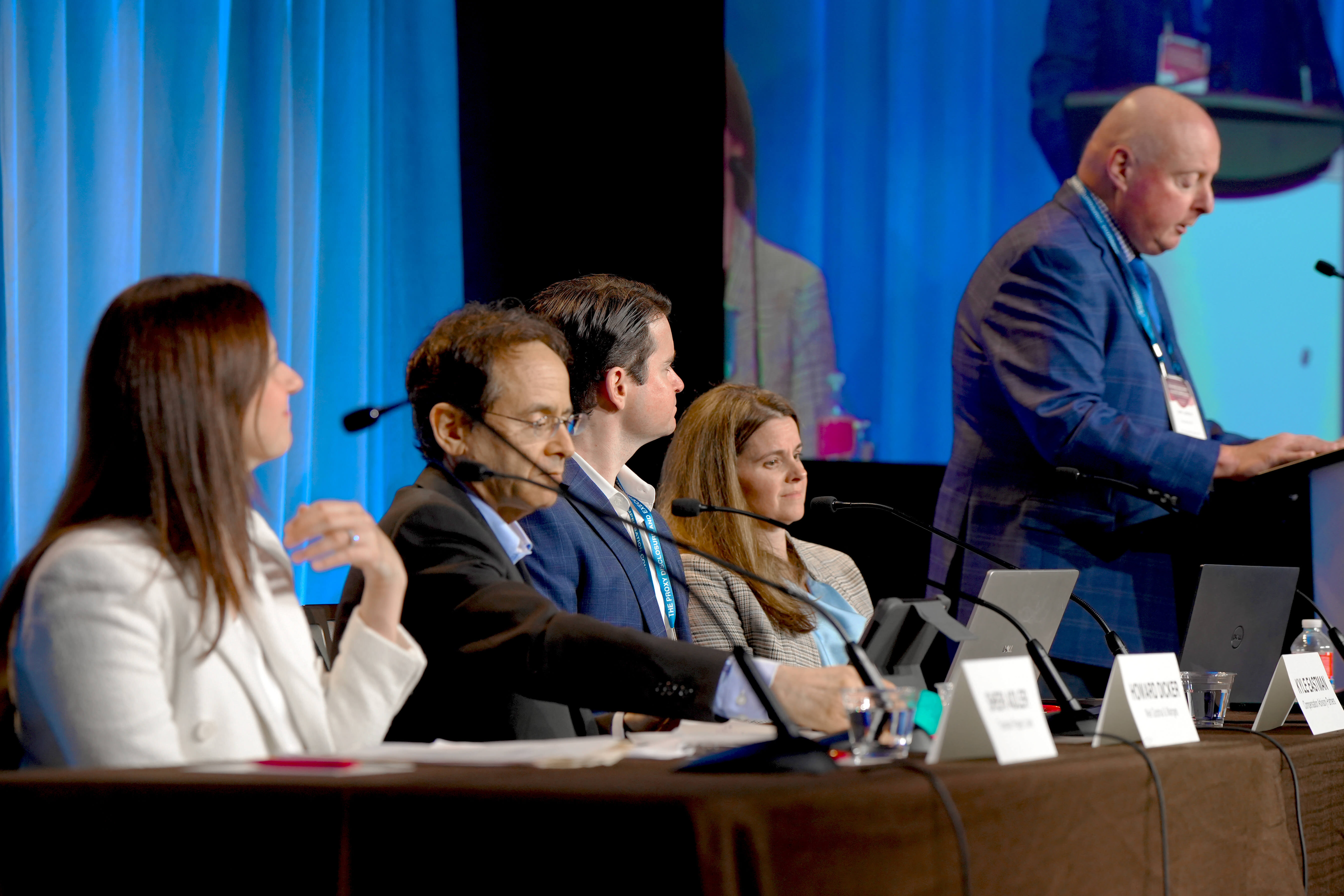 John Jenkins and a panel of speakers at the Proxy Disclosure & 22nd Annual Executive Compensation Conference